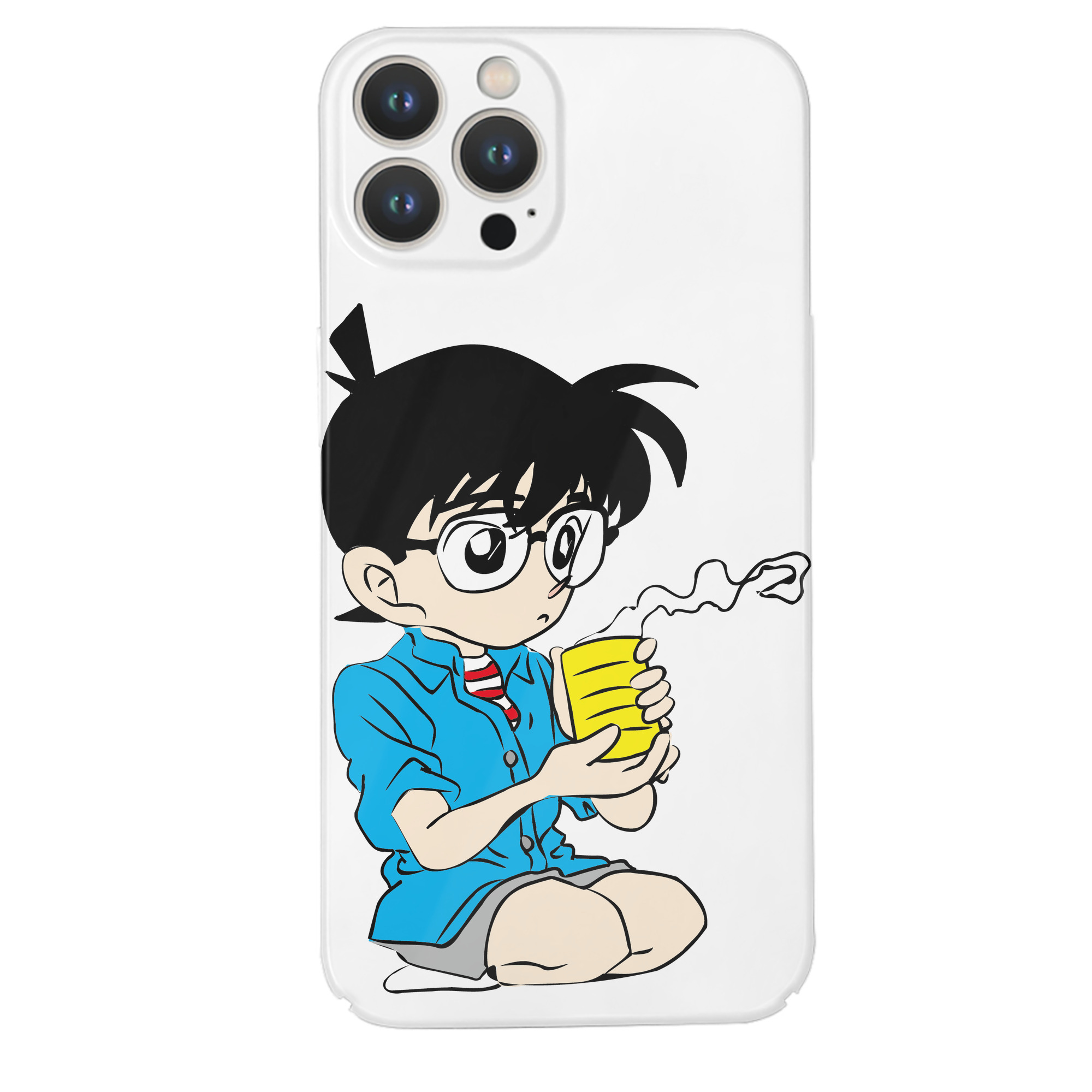 （画像用） 名探偵コナン 江戸川 コナン Detective Conan Conan Edogawa 【iPhone 14シリーズ対応】ハードケース